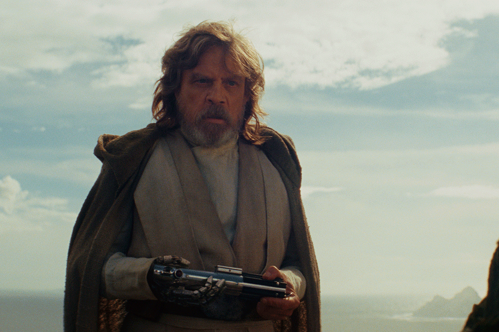 Mark Hamill como Luke Skywalker. / Cortesía Disney