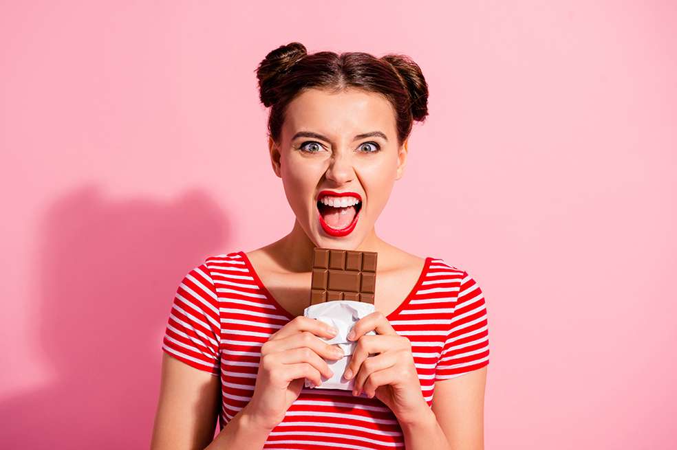 Durante todo mi embarazo tuve antojos de dulce.