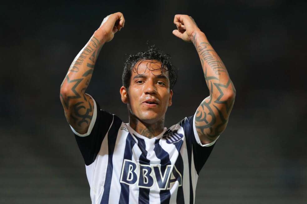 Dayro Moreno celebra uno de los goles que ha anotado con el club argentino. / Talleres de Córdoba