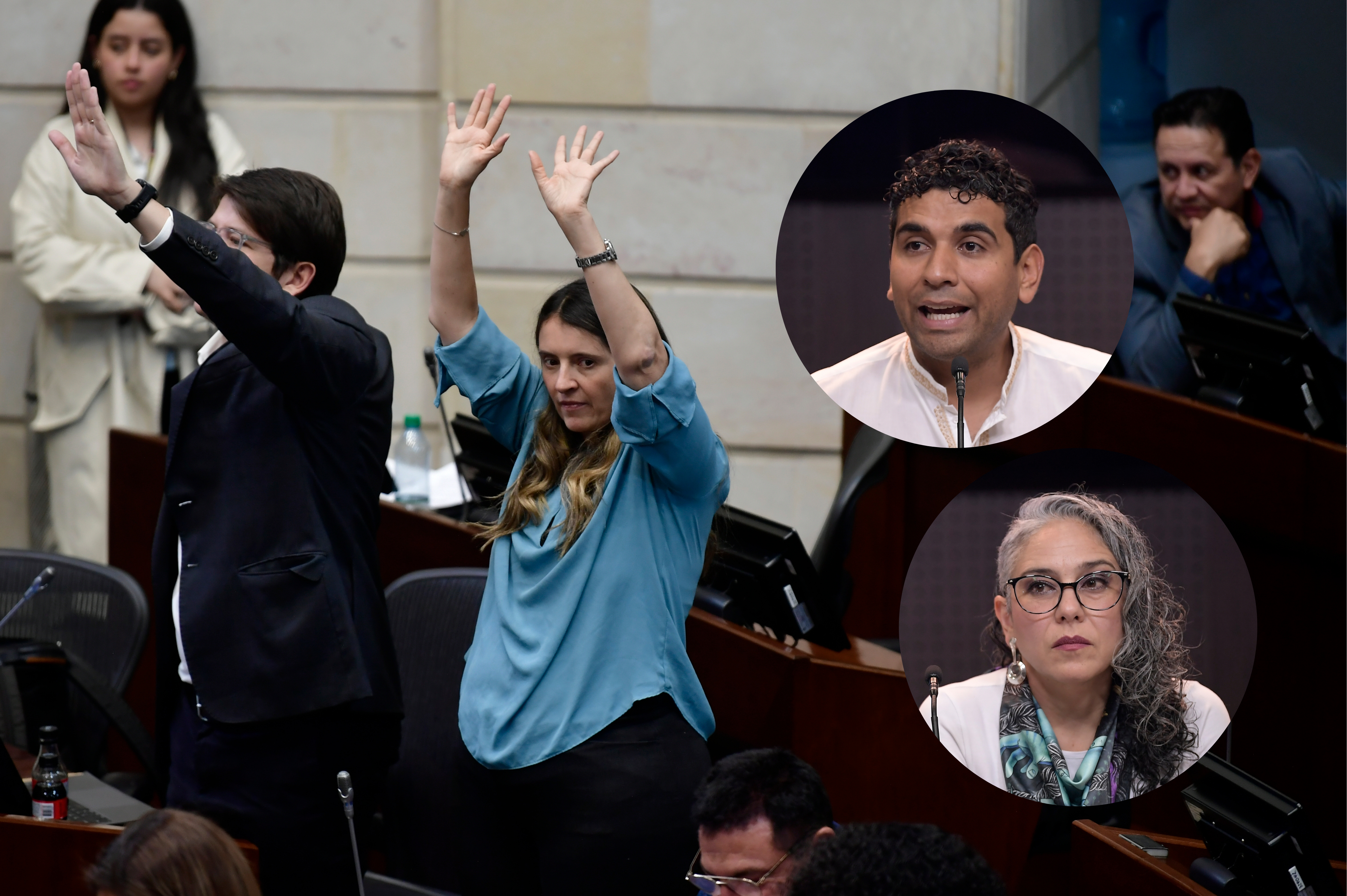 Centro Democrático y Pacto Histórico