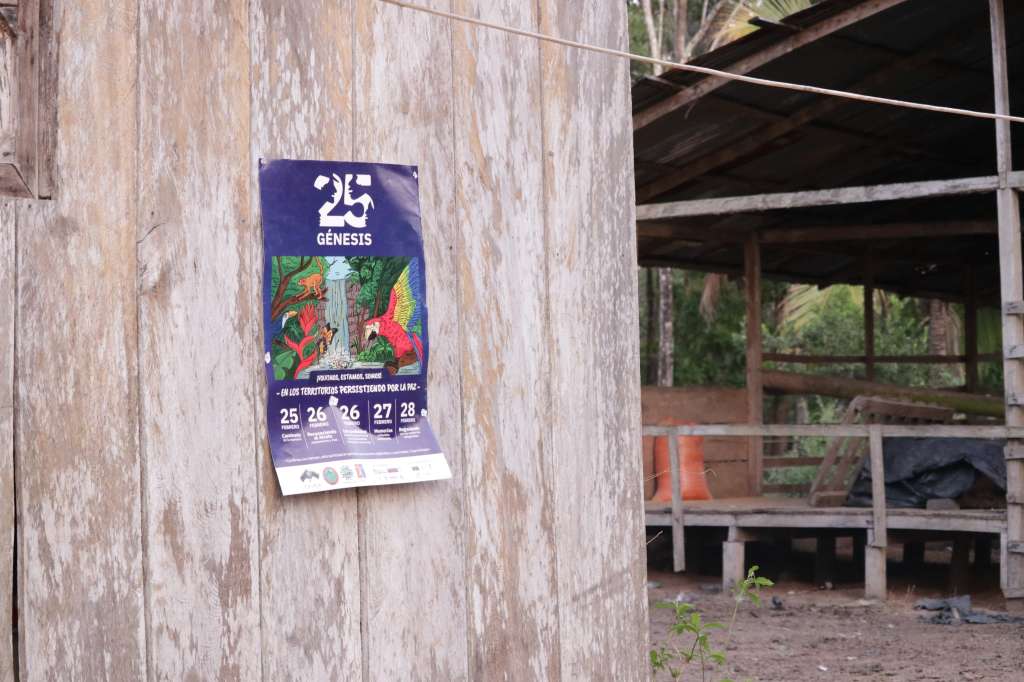 Festival de Memorias que se realizó en la cuenca de Cacarica, en el Chocó, a 25 años de la Operación Génesis que desplazó a su población en febrero de 1997.