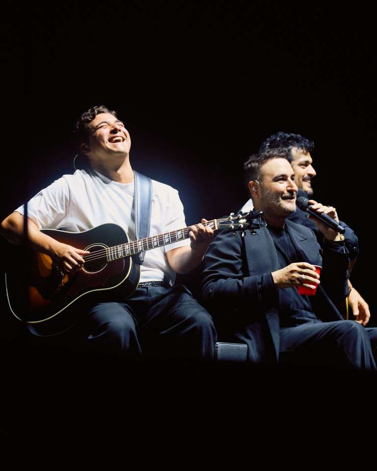 Reik en concierto en Bogotá, 11 de mayo 2025.