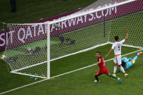 El VAR anula el primer gol en la Copa Confederaciones