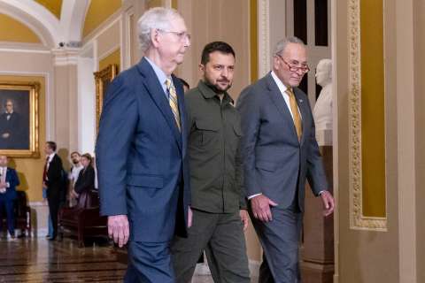 “Si no recibimos ayuda, perderemos la guerra”: Zelenski a congresistas de EE. UU.