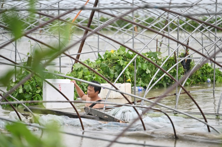 Más de 495.000 personas han tenido que ser evacuadas, según el gobierno de Henan, y los daños ascienden a miles de millones de dólares. La agencia meteorológica china estima que el tifón causará lluvias intensas durante varios días en el este, incluso en zonas afectadas por las inundaciones. "Es necesario ser muy vigilantes y prevenir desastres causados por las lluvias extremas" del tifón In-Fa, indicó el domingo el servicio meteorológico.