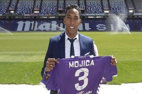 Colombiano Johan Mojica regresó al Real Valladolid