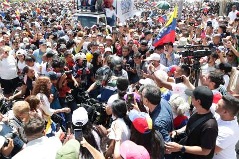 Así es la situación para los periodistas que cubren las protestas en Venezuela