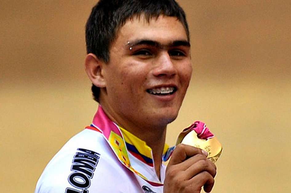 Fabián Puerta, pedalista colombiano / Archivo