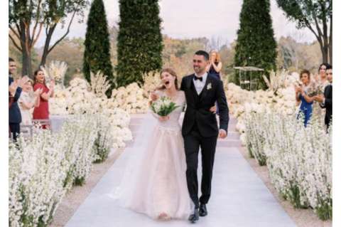 Así fue la millonaria y lujosa boda de la hija de Bill Gates