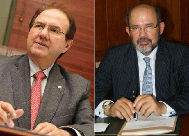 Leonidas Bustos y Francisco Ricaurte llegaron a la Corte Suprema en 2008 y 2004, respectivamente. / Archivo El Espectador