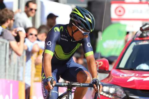 "El líder está muy fuerte, intentaremos atacarlo en lo que queda del Giro": Nairo Quintana