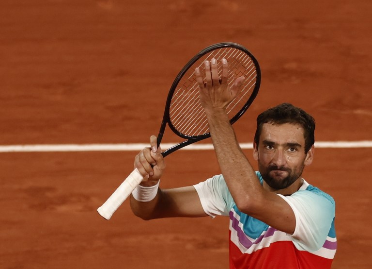 Sorpresa en Roland Garros: Paliza de Cilic a Medvedev