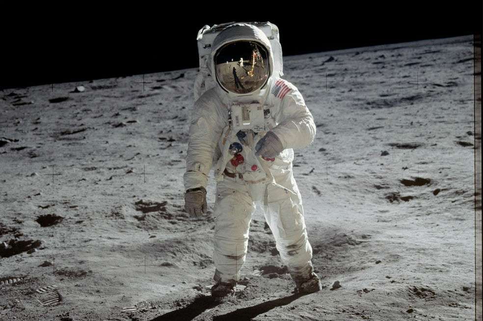 Apollo 11: astronauta Buzz Aldrin en la luna. / Cortesía NASA