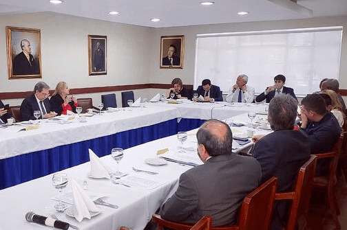 El Directorio Nacional se reunió ayer para definir si, eventualmente, habrá un reemplazo de Andrade. / Tomada de Twitter
