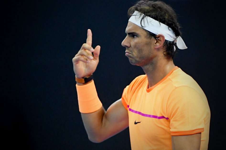 Rafael Nadal, tenista español. Foto: AFP
