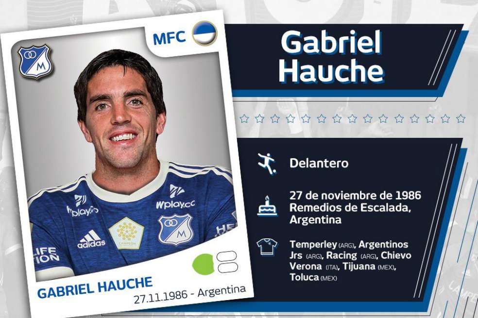 Gabriel Hauche quedó campeón de la liga argentina con Racing en 2014. / @MillosFCoficial