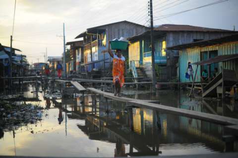 Riosucio, Chocó: primero el incendio y ahora inundaciones por creciente de río Atrato