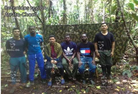 ELN niega avances de protocolos para liberación de secuestrados en el Chocó