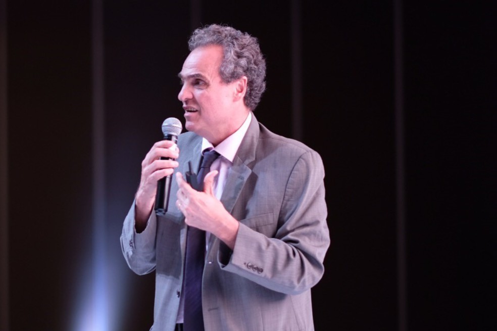 Renato Opertti en el evento de liderazgo educativo de la Fundación Nutresa. / Cortesía Fundación Nutresa