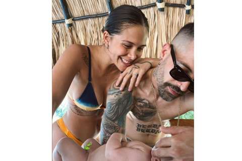 Video: por error, Mike Bahía habría mostrado el rostro de su hijo Kai