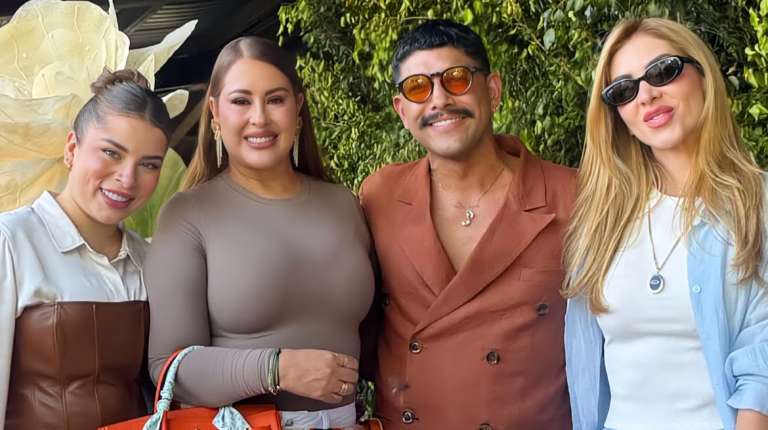 Ornella Sierra, Myram López, Jose Maya y Dani Duke