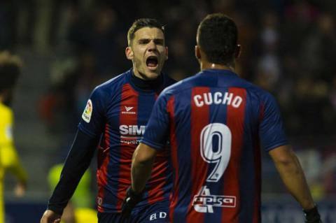 El Huesca del Cucho Hernández volvió a perder y está al borde del descenso