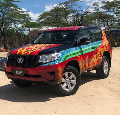 Toyota presentó la Prado Sumo TX 2020, en un evento especial en La Guajira