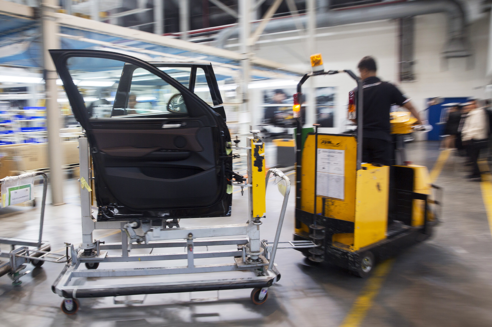 Imagen de referencia. Planta de ensamble de BMW en Tailandia. / Bloomberg