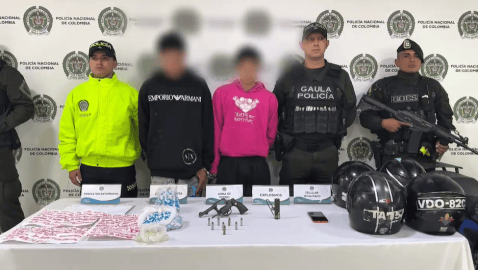 A prisión dos miembros de “Los Satanás” involucrados en extorsiones a conductores en Soacha