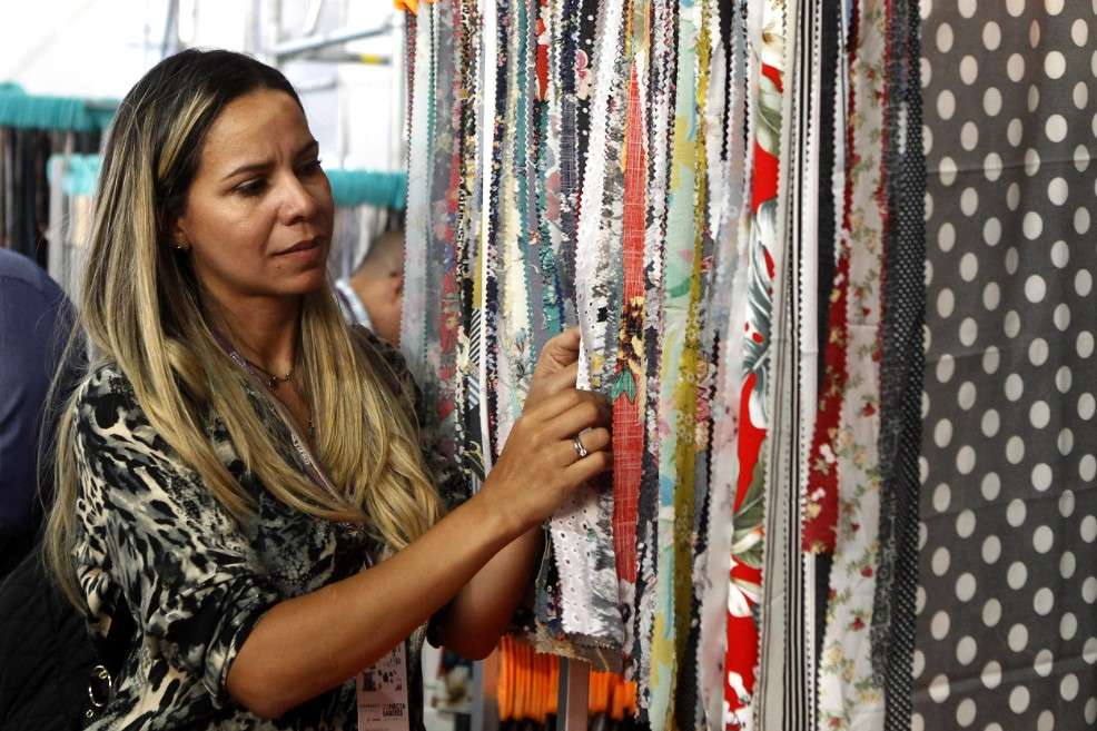 Colombiatex es el evento de insumos textiles más grande de su tipo en América Latina. / EFE.