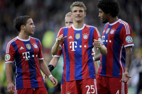 Bayern Múnich goleó en la Copa de Alemania