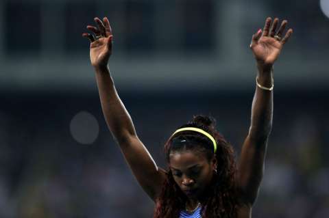 Caterine Ibargüen se coronó por quinta vez en salto triple de la Liga Diamante
