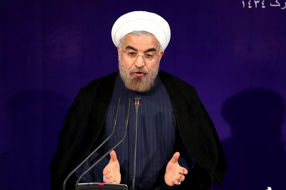 El presidente iraní  Hasan Rohani./ AFP