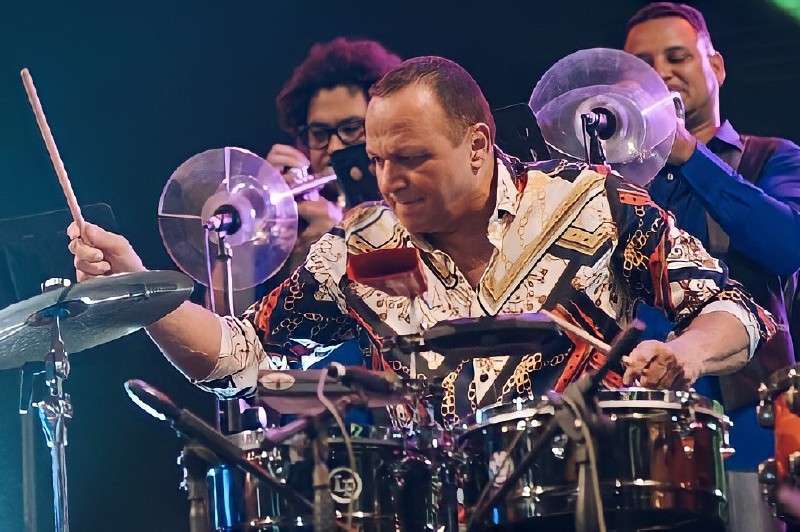 Ricardo "el Pin" Ojeda estuvo al lado de Joe Arroyo durante 25 años y grabó 18 producciones. / Archivo particular