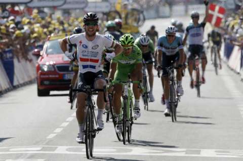 Mark Cavendish arrasó en la etapa 13° del Tour de Francia