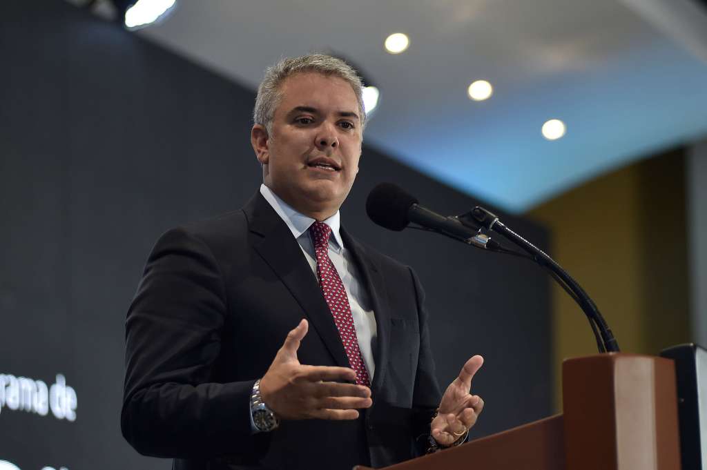 El presidente Iván Duque. / Presidencia