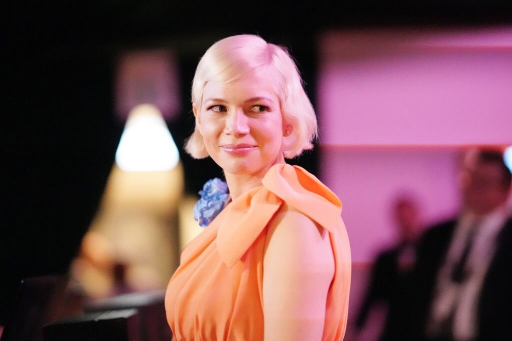 Michelle Williams en la entrega de los Globos de Oro 2020.  / Foto: AFP. 