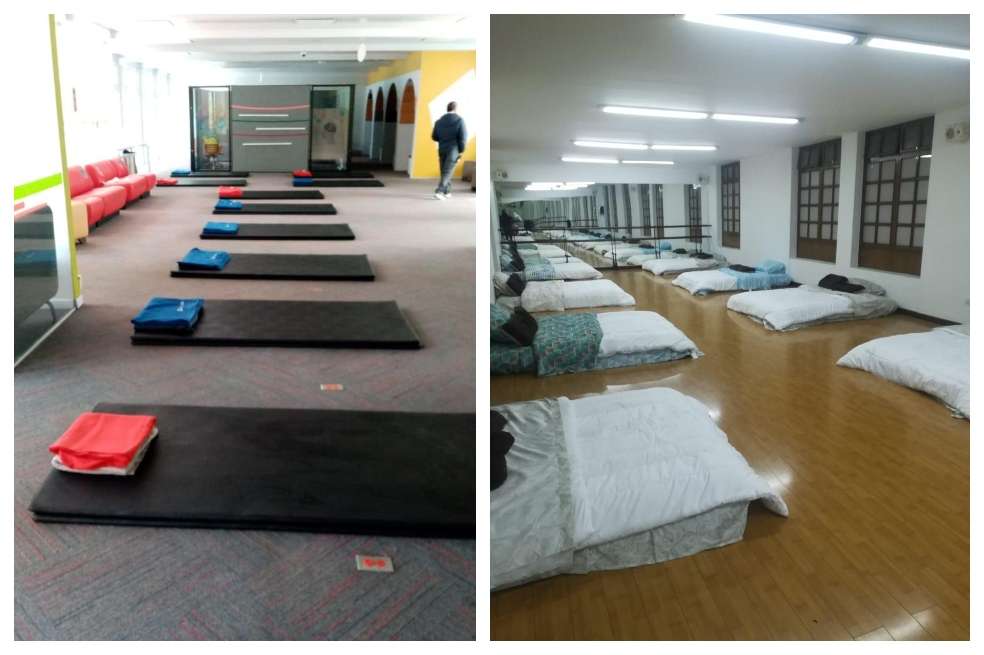 La universidad adecuó sus instalaciones para recibir a estudiantes que estén en manifestaciones y no hayan podido regresar a casa.