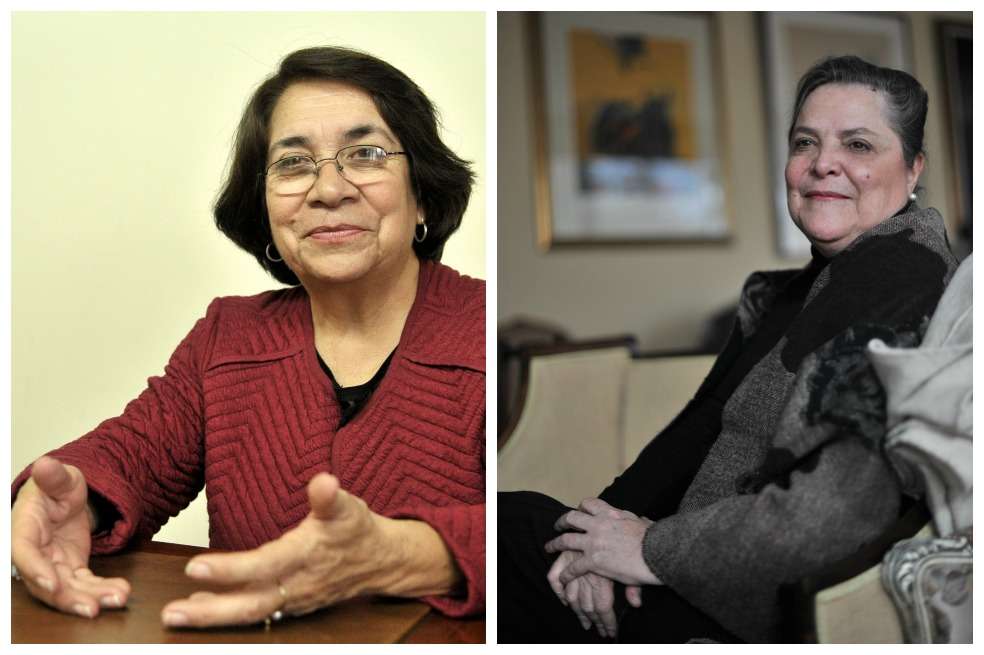 Aída Avella, candidata por la UP y Clara López candidata por el Polo a la Presidencia. / Archivo
