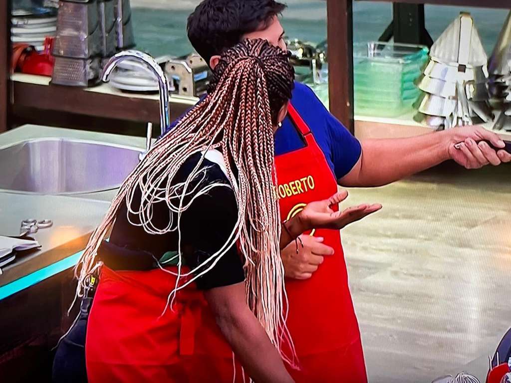 Caterine Ibargüen y Roberto Cano