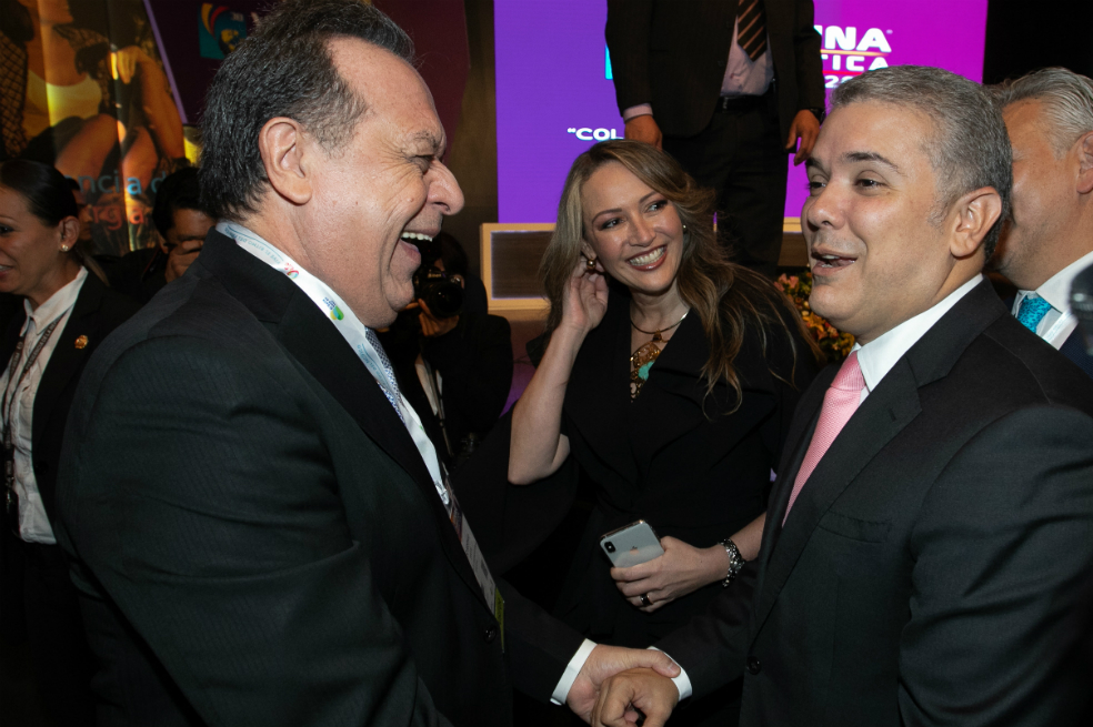 El Secretario de Gobierno de Turismo de Argentina, Gustavo Santos y el Presidente de Colombia, Iván DuqueCortesíaWingo acerca a los colombianos a Curazao y a Santo DomingoCurazao y Santo Domingo estarán más cerca de los colombianos gracias a las dos nuevas rutas que lanzó Wingo, dentro de su plan de expansión 2019.
