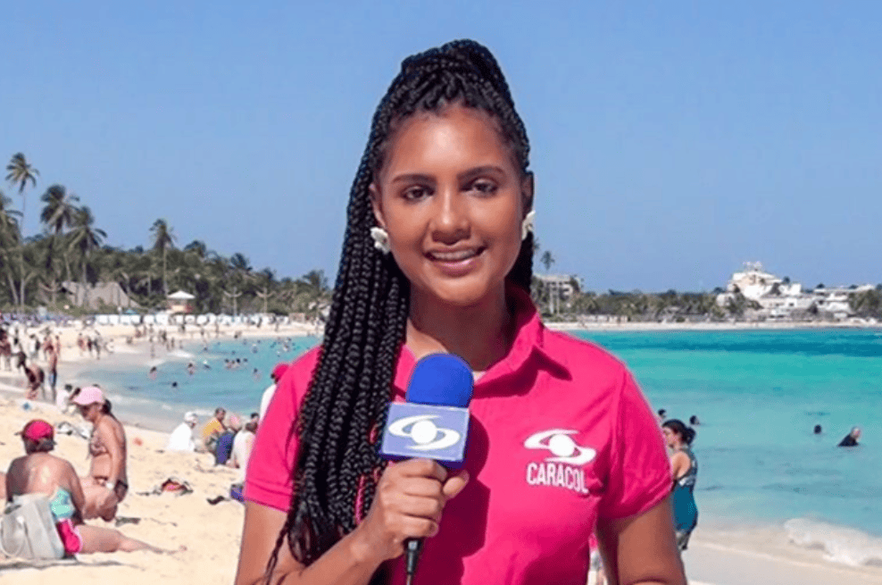 Vilma Jay comenzó su trabajo en el noticiero en el año 2012.