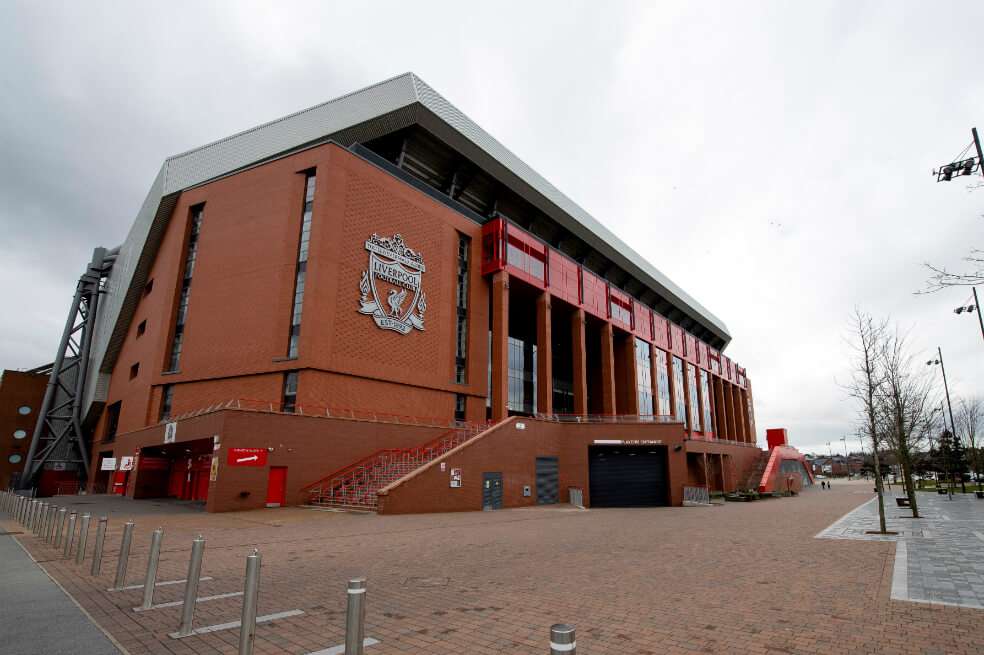 Anfield, el estadio del Liverpool. / EFE