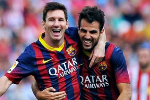 “La idea de Messi es acabar su carrera en el Barcelona”: Cesc Fábregas