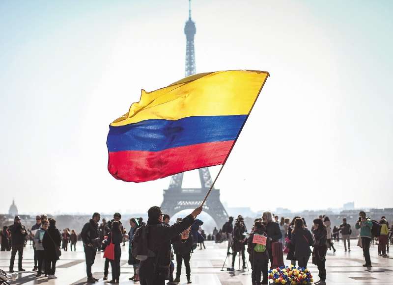 El amor por Colombia crece cuando se está en otras naciones y se extraña el terruño y la familia.