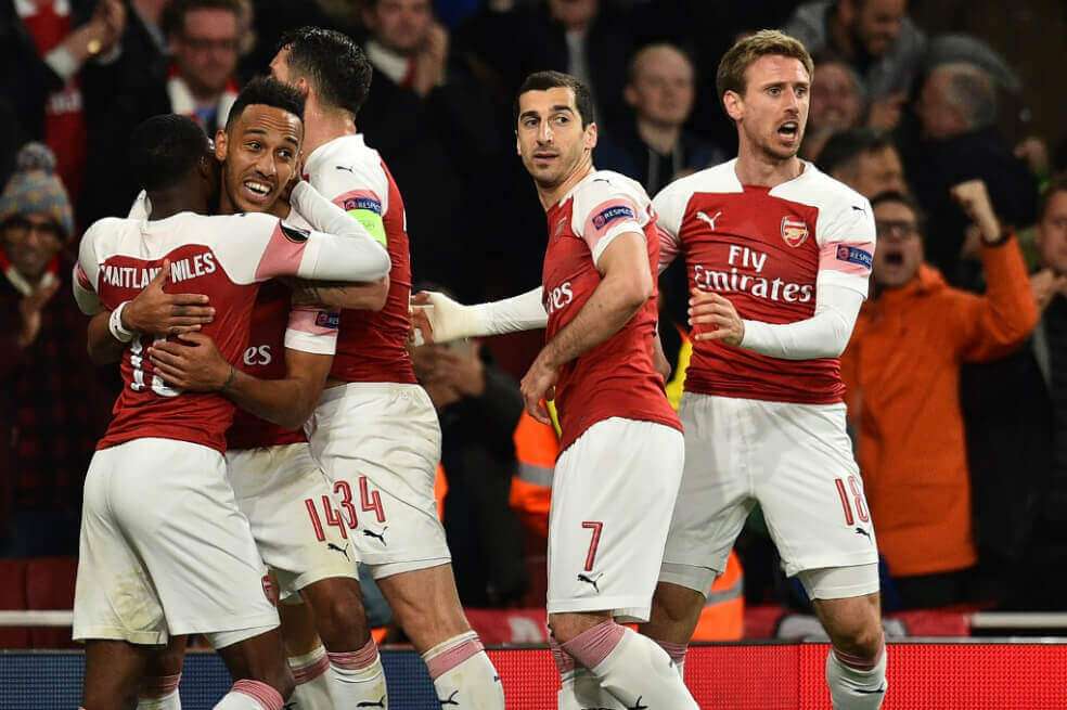 Los 'gunners' ocupan la novena casilla de la Premier League con 40 unidades. / AFP