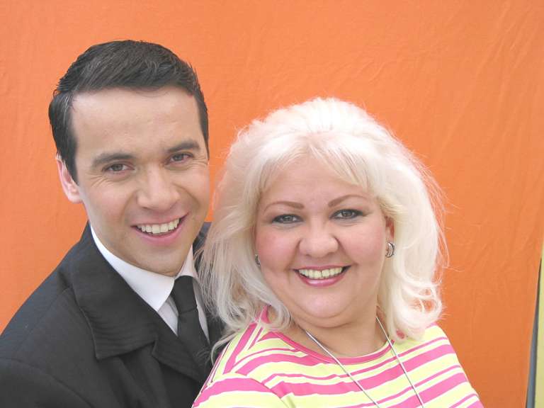 FABIOLA POSADA Y NELSON POLANIA_Foto Caracol