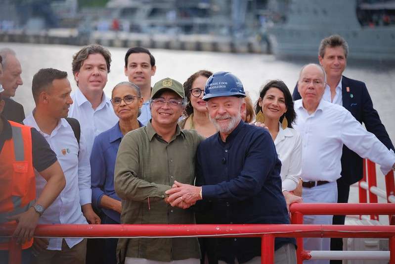El presidente Gustavo Petro viajó a Brasil, invitado por el mandatario Luiz Inácio Lula da Silva.
