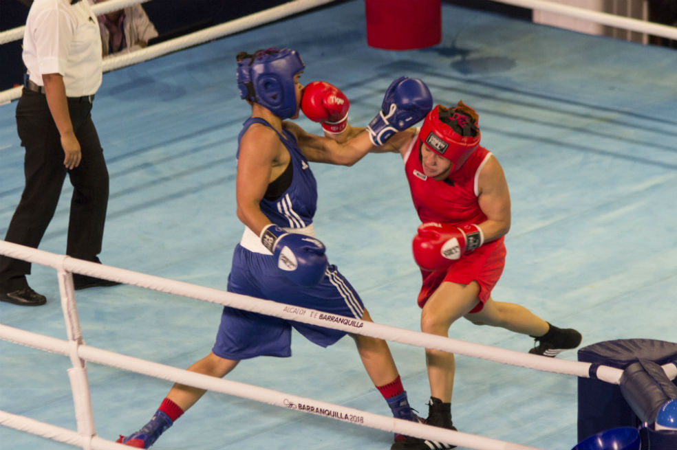 Yeni Arias ganó su segundo combate en el Mundial de Boxeo por decisión unánime. / AIBA
