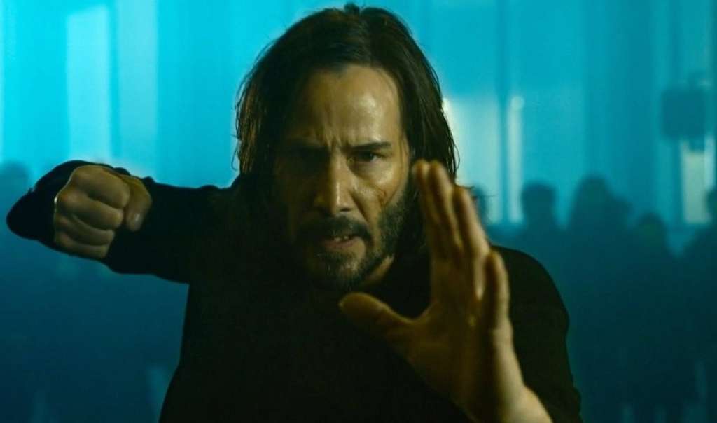 El actor Keanu Reeves en su interpretación de Neo en la saga "Matrix".